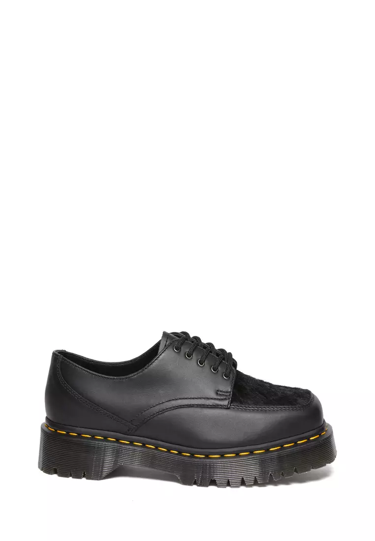 Discount on Dr. Martens  shoes - SKU: 5-Eye Bex Square Toe Hair-On & Leather Shoes