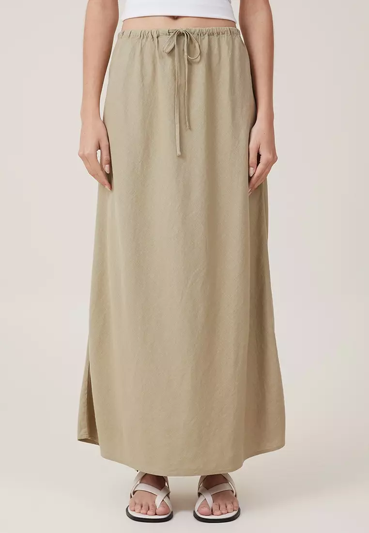 Haven Maxi Slip Skirt