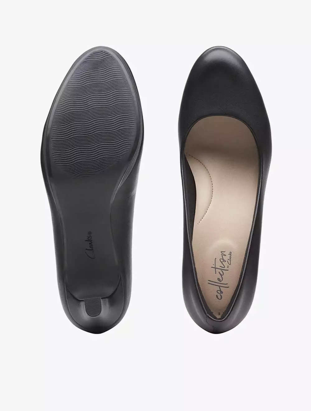 clarks adriel viola black leather