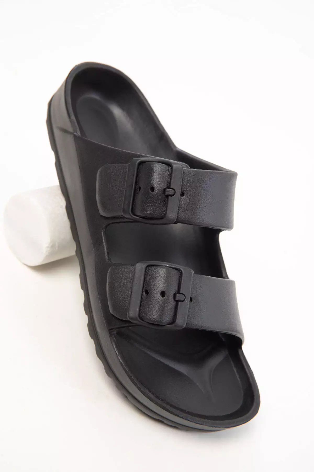 Black Unisex Slippers 16179