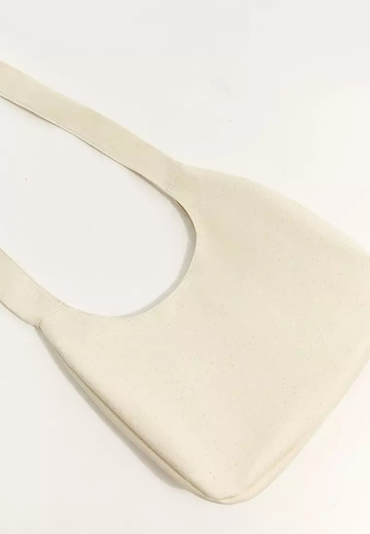 Long Sling Bag - White