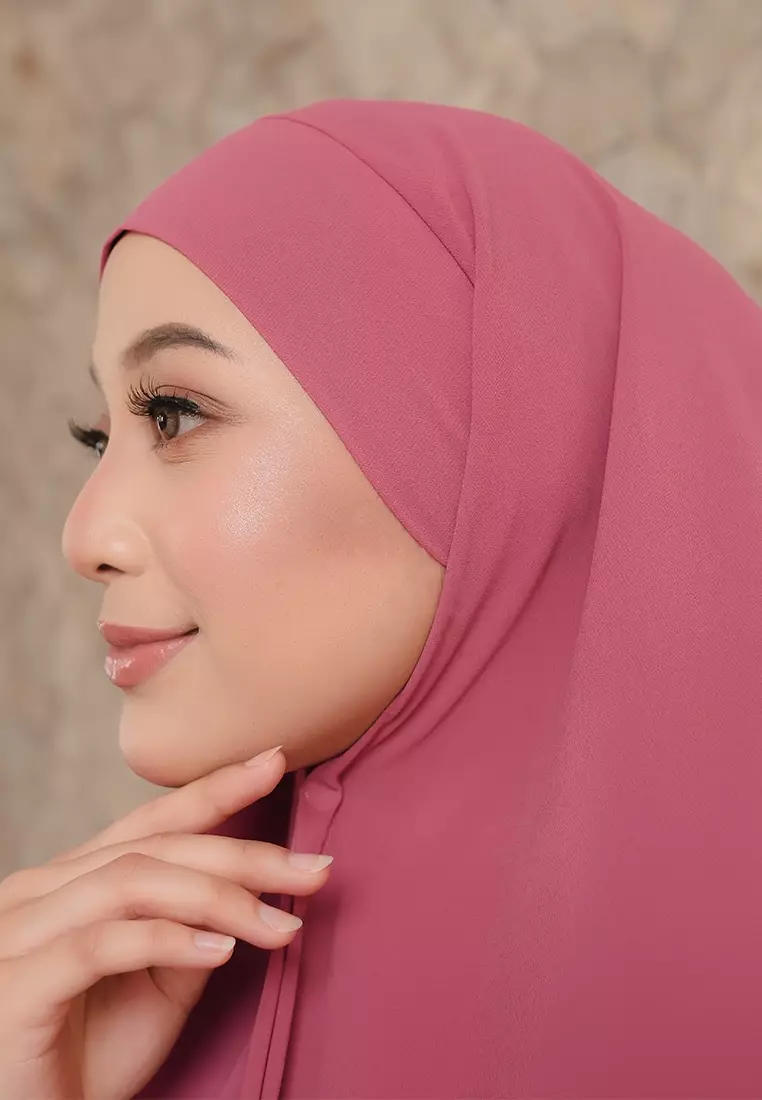 KHIBAN KHAIRA MAGNET PLUS NIQAB - BANDUNG PINK