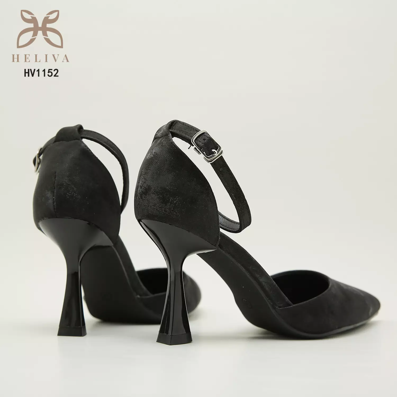 Heliva Angela High Heels Stiletto Shimmer Sling Back Sol 9cm