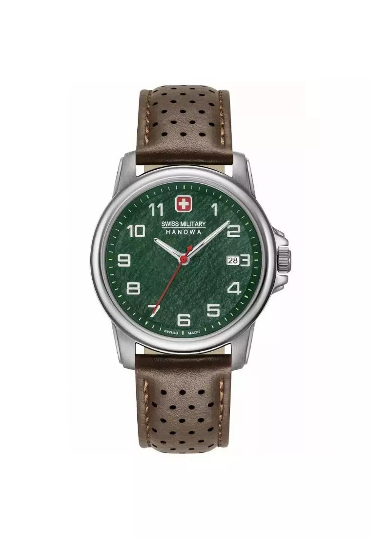 Swiss army watch green store