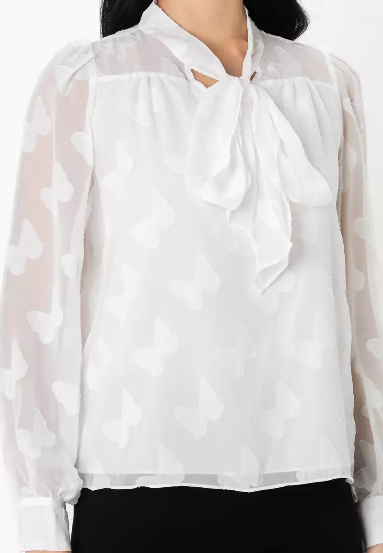 Pina L/S Woven Top