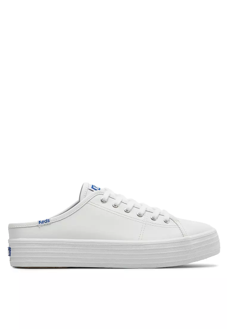 Keds mules hot sale white leather