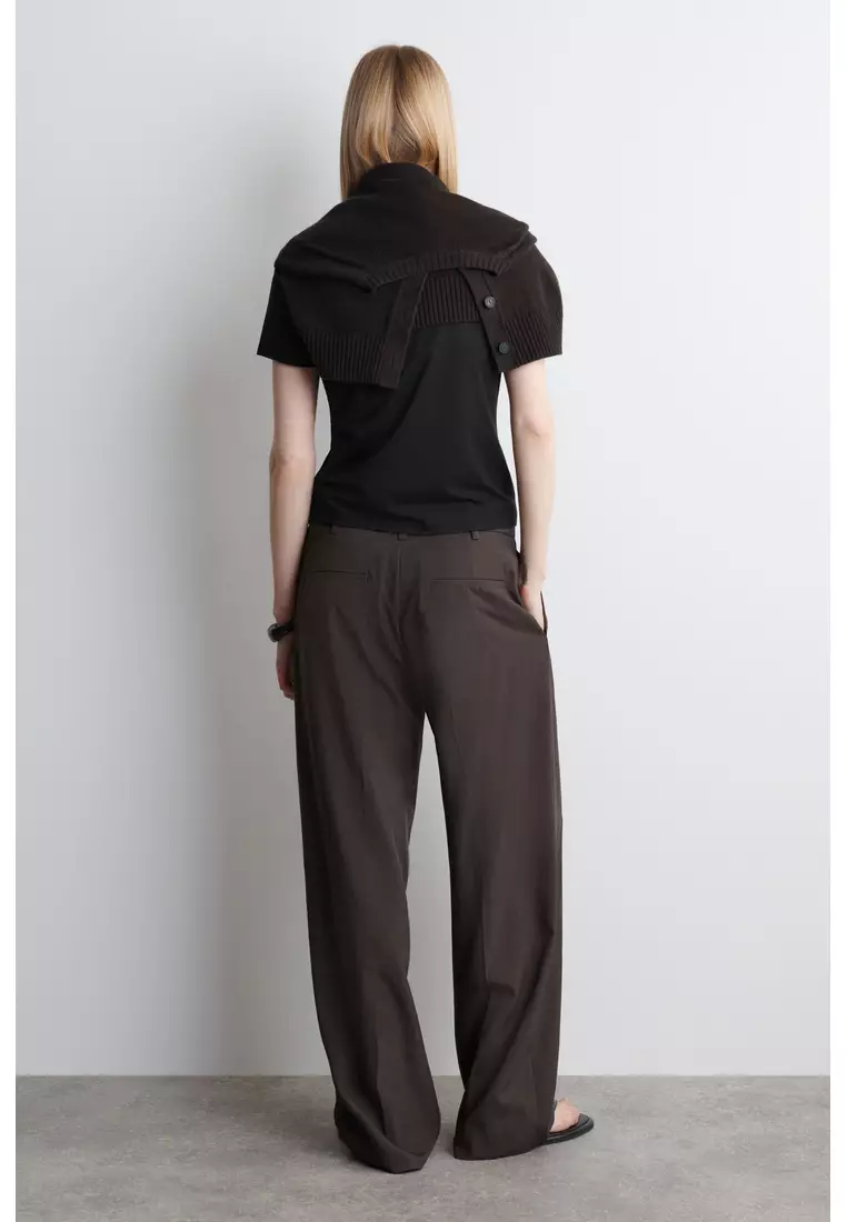 FLUID DRAWSTRING TROUSERS