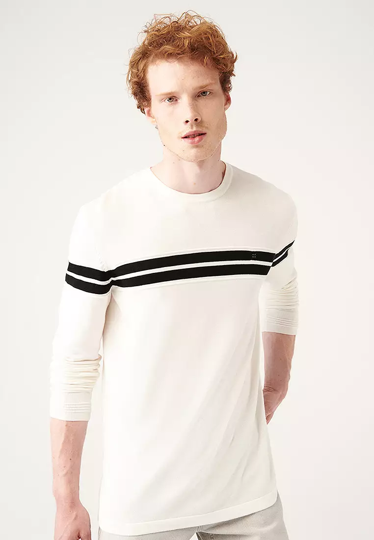 Crew Neck Knit Sweater