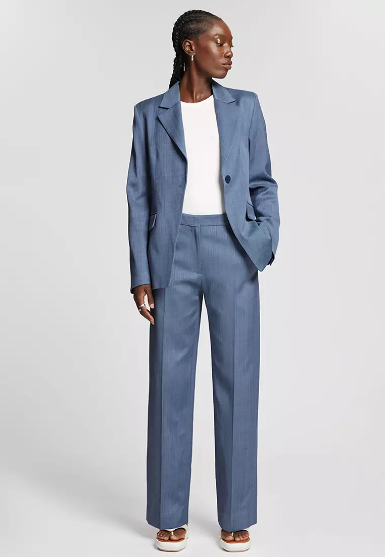Buy Other Stories Single Breasted Fitted Waist Blazer 2024