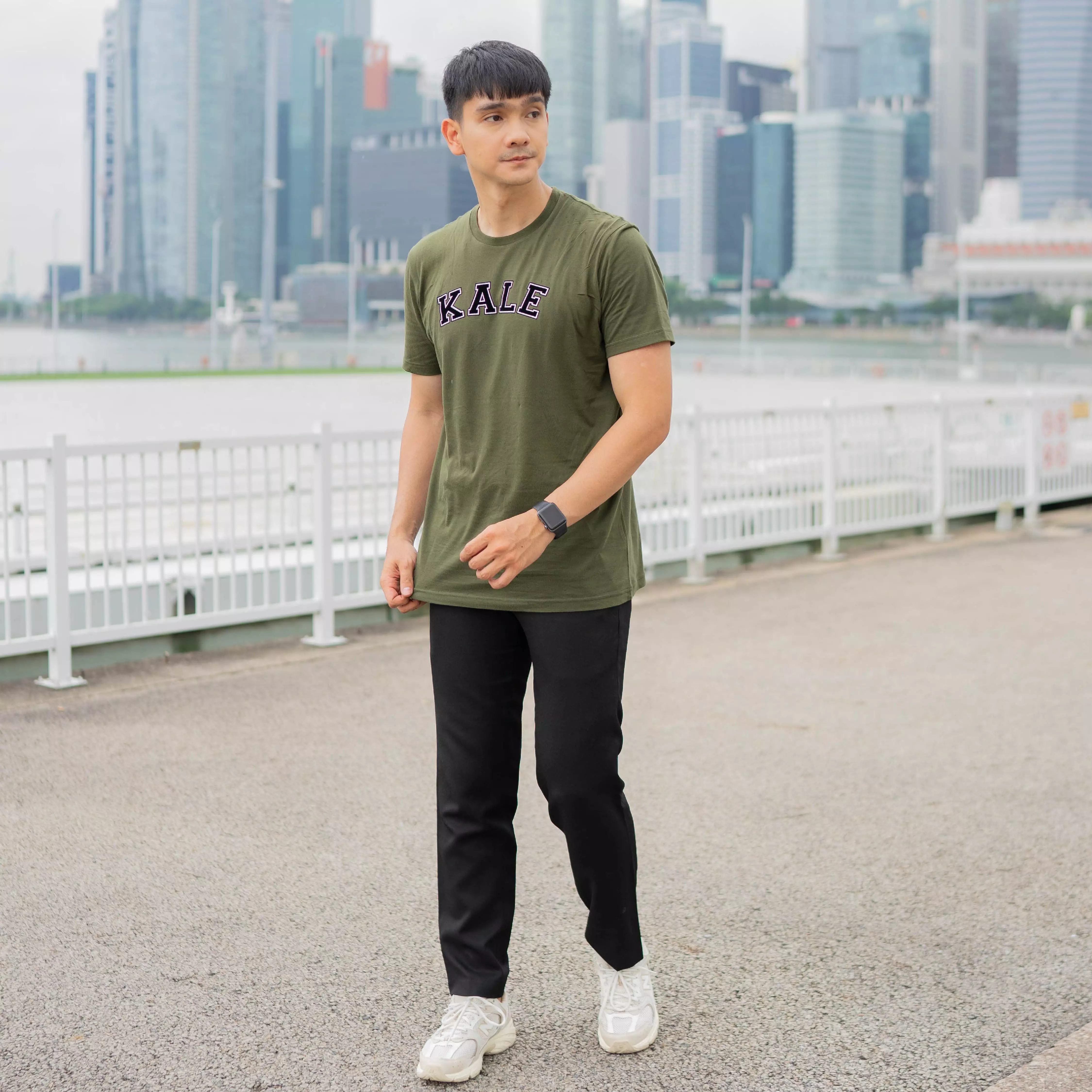 Kale Nathan Army / Kaos Lengan Pendek Pria / T-shirt Pria