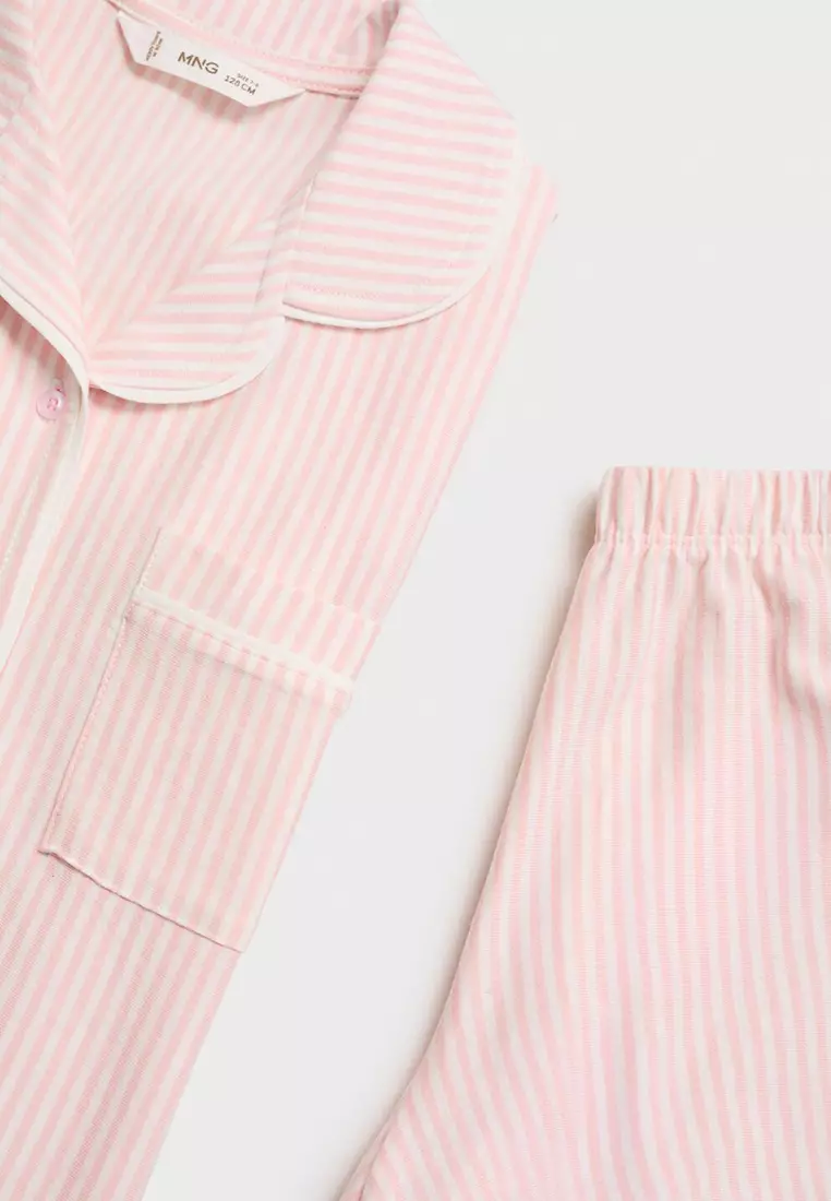 Striped Short Pyjama Set