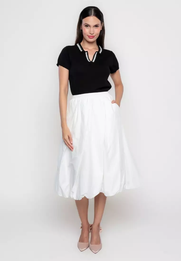 Vallerie Bubble Skirt with Waistband puller