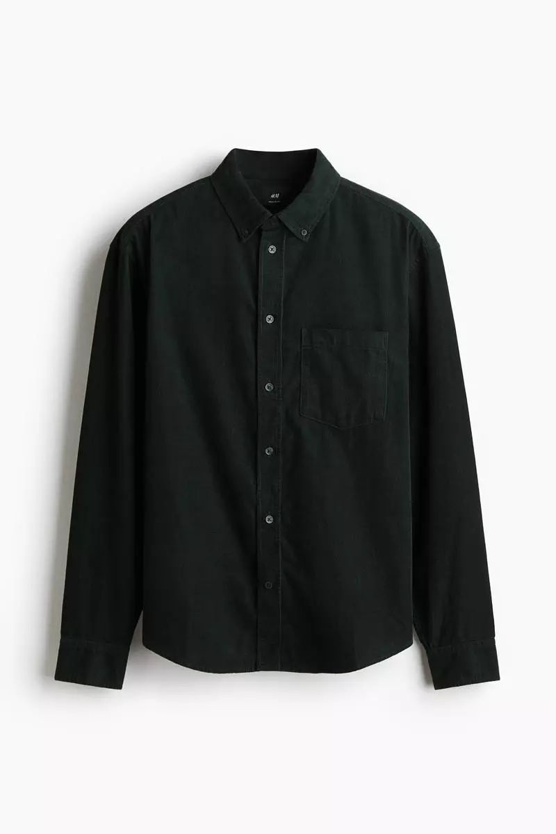 Regular Fit Corduroy shirt