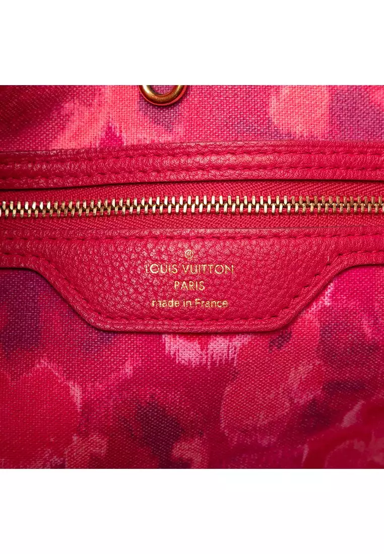 Pre-Loved Louis Vuitton Monogram Ikat Neverfull Mm