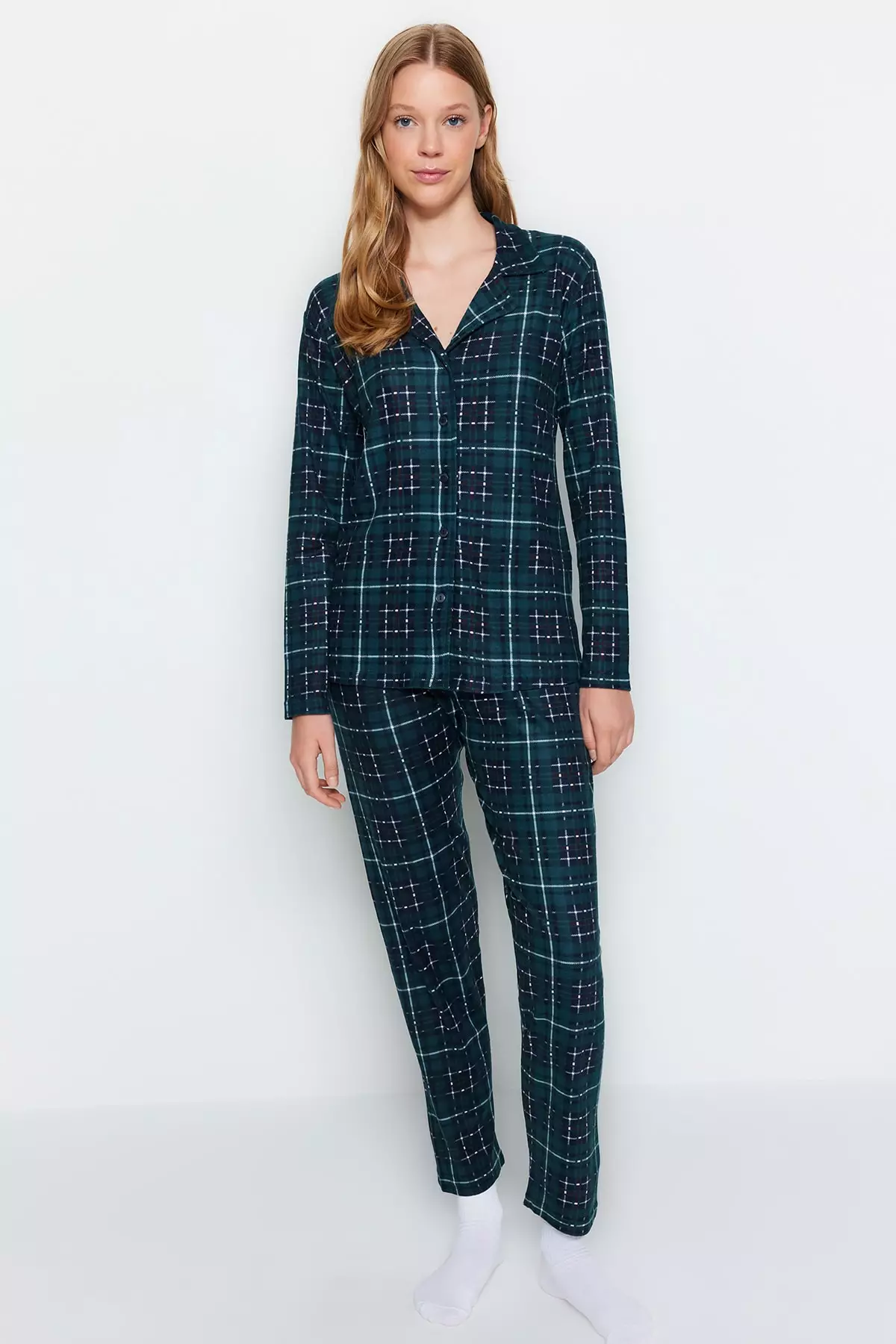 Plaid Pyjama Set