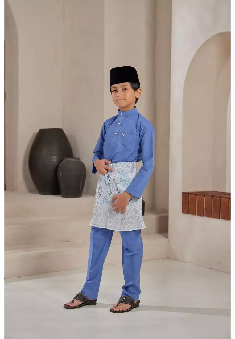 Baju Melayu Moden Cekak Musang for Kids