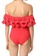 LYCKA red LWD7173-European Style Lady Swimsuit-Red 4C0ABUS392F774GS_3