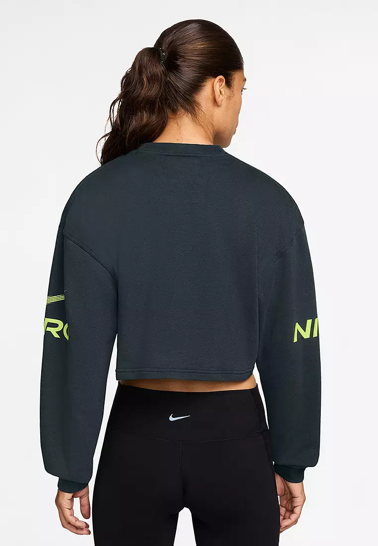 Pro Dri-FIT Loose Crew-Neck French Terry Sweatshirt