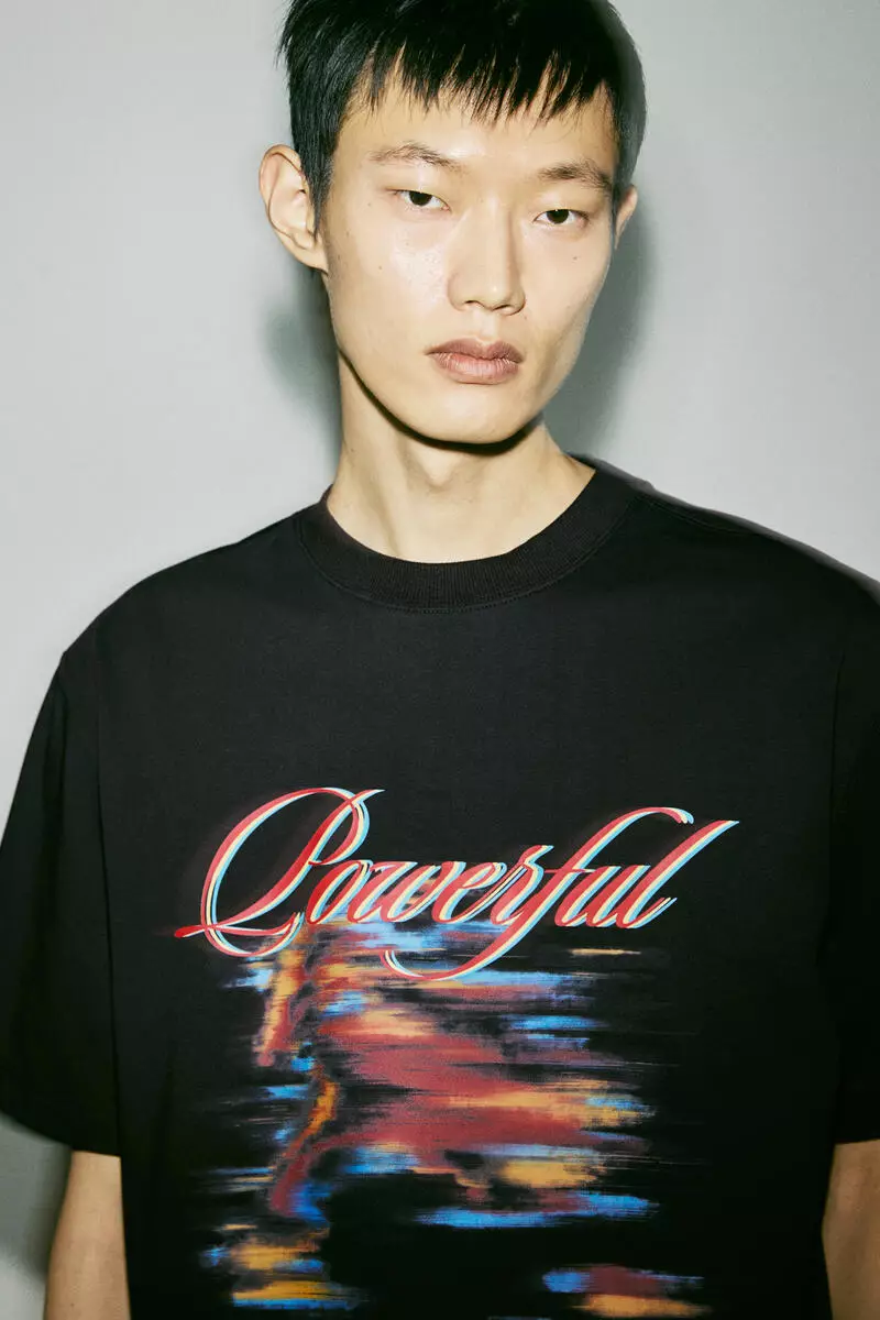 Loose Fit Printed T-shirt