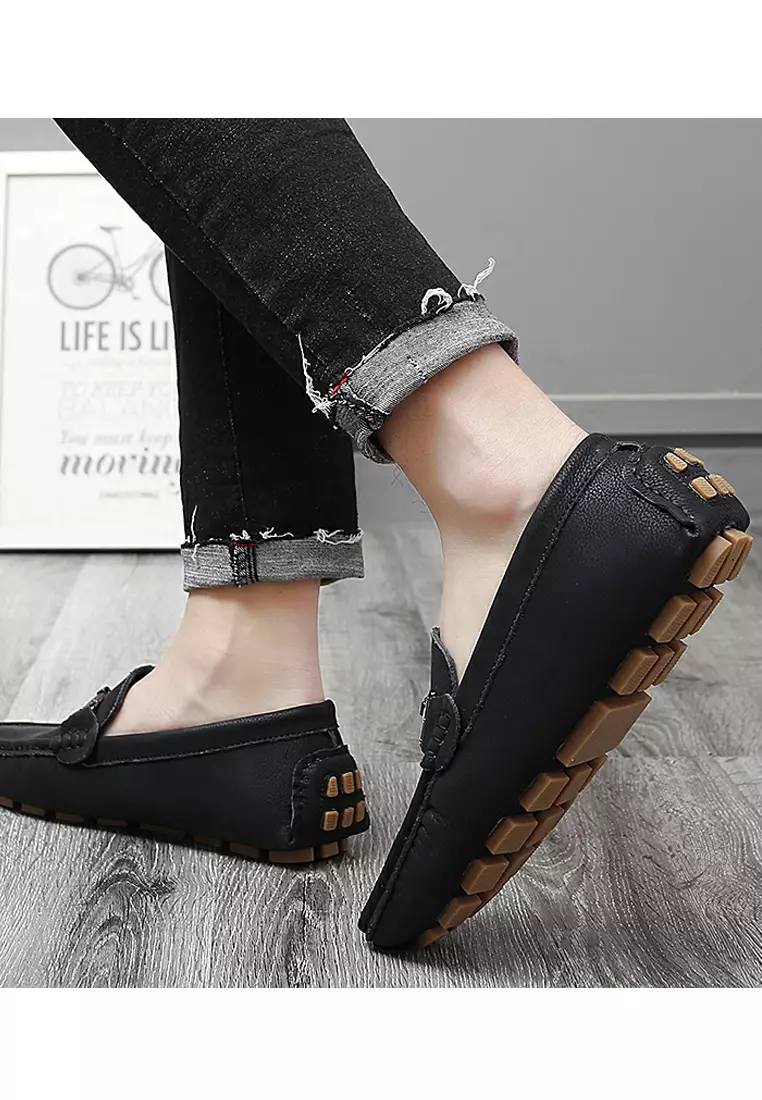 Leather Horsebit Loafers & Boat Shoes YY3022