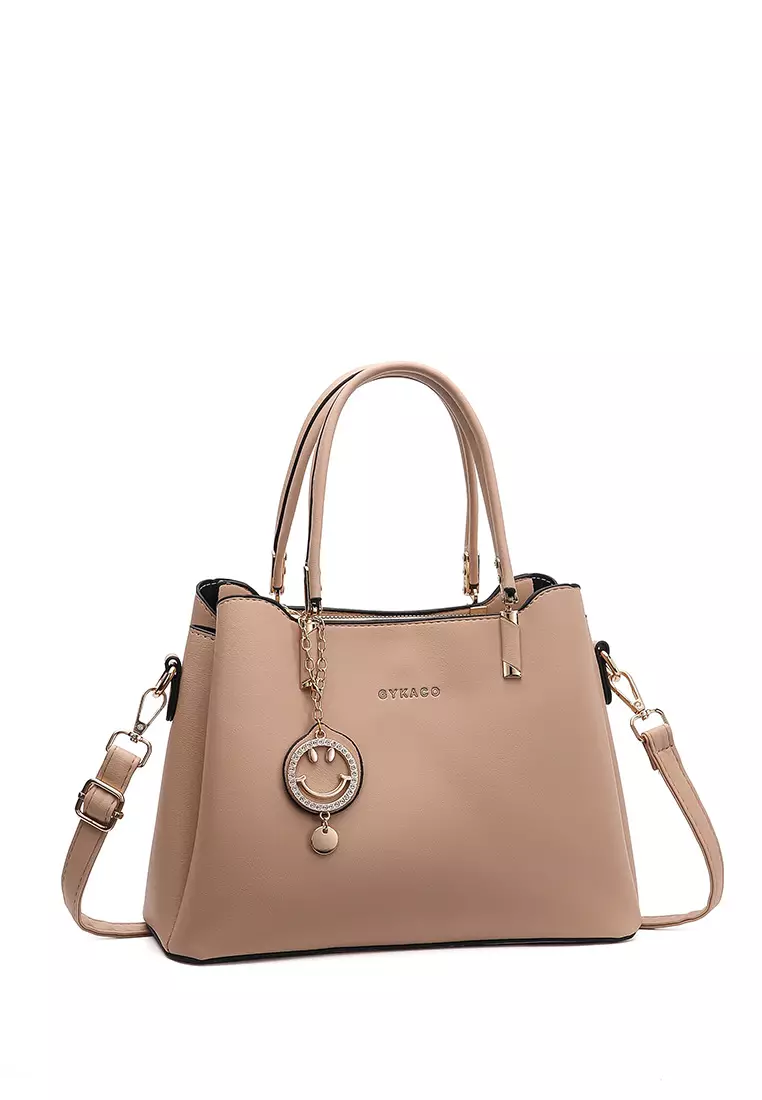 GYKACO WILLOW Khaki - Tas Wanita Hand bag - Fashion Top Handle Bag (Import)