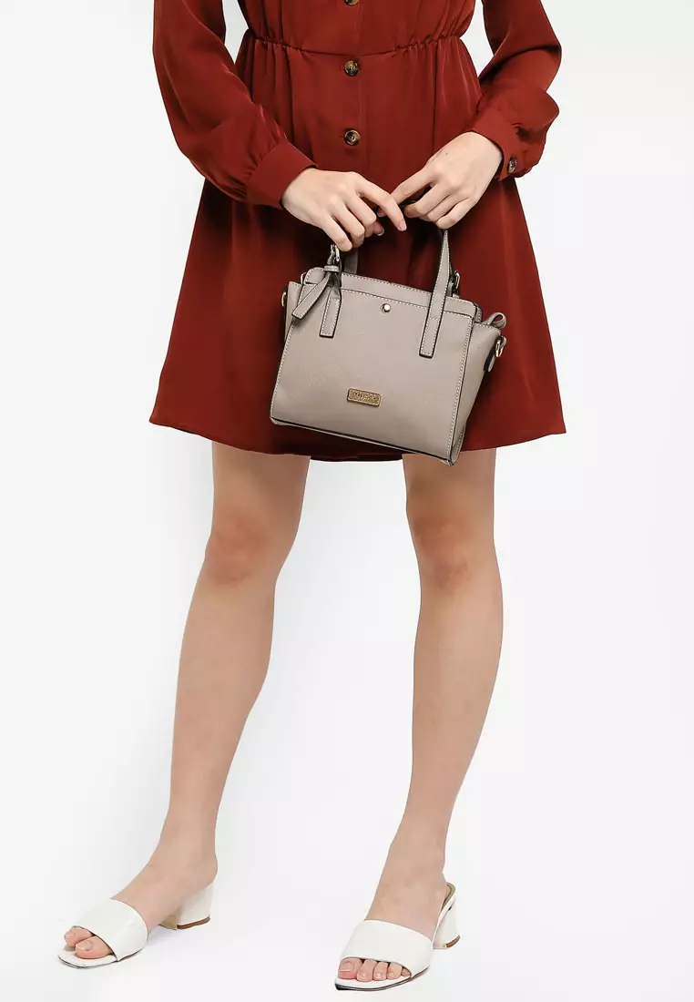 Saffiano Convertible Satchel