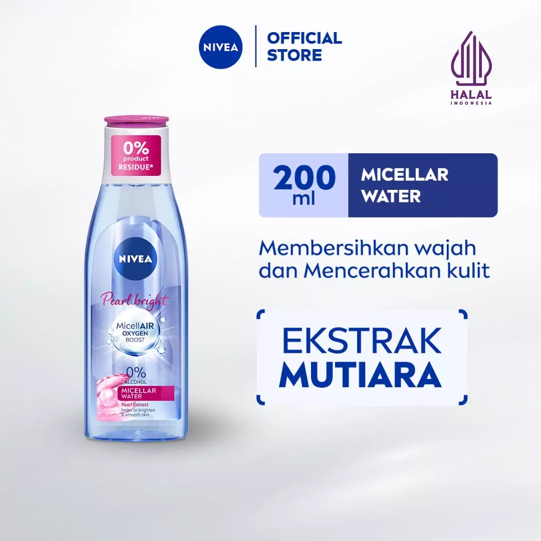 NIVEA Micellair Pearl & White 200ml - Twin Pack
