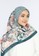 My Daily Hijab green Hijab Segi Empat  Voal Ultrafine Lasercut Rosela Teal 926AEAAB5C8FB2GS_5