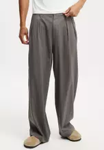Charcoal Pinstripe