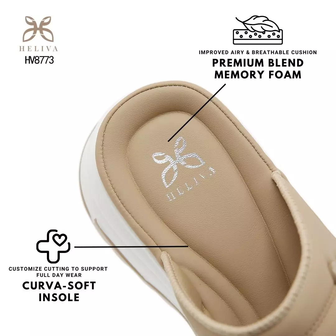 Heliva Lucy Dual-Strap Elevated Slides for Everyday Luxe HV8773