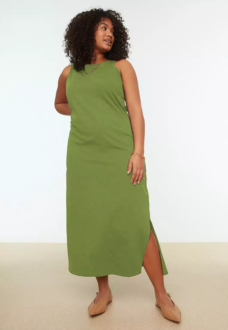 green boho wedding guest dress Teal Green Jersey Cowl Collar Sleeveless Mermaid Long Bridesmaid Dresses,  CB0313