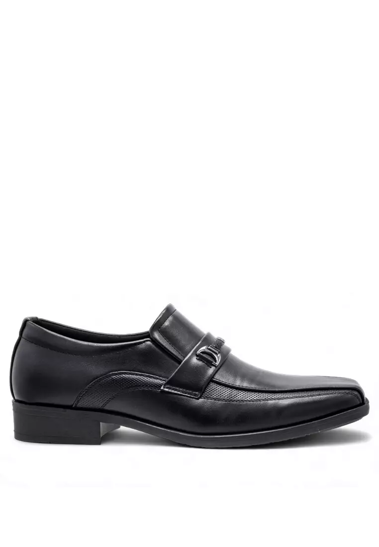 Discount on Louis Cuppers  shoes - SKU: Louis Cuppers Men Slip On Faux Leather Business Formal - 240311250