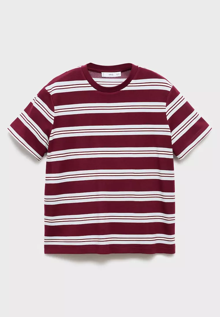 Striped Short-Sleeved T-Shirt