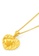 Poh Kong 黃色 POH KONG 916/22K Yellow Gold Tranz Heart In Nature Pendant AF842AC55A9F29GS_3