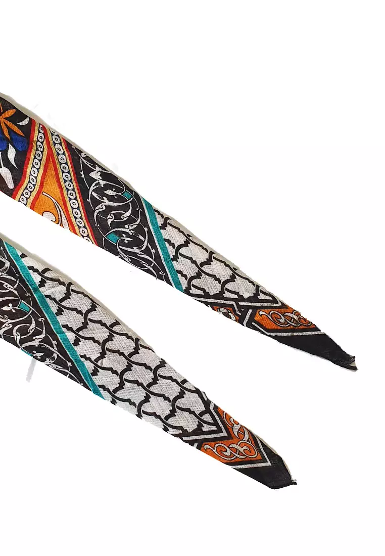 Vintage Scarf  Black