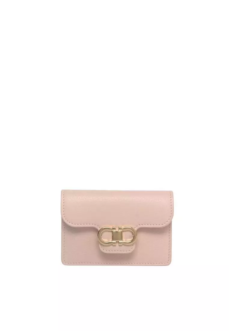 Calfskin Leather Card Holder