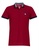 Santa Barbara Polo & Racquet Club red Plain Polo Shirts A538AAA29521FFGS_5