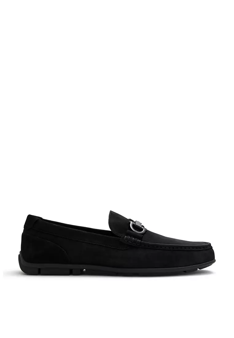 Aldo mens white best sale loafers