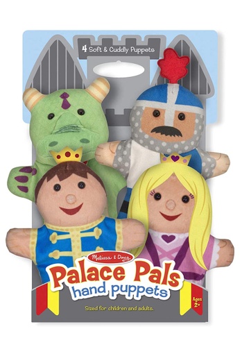 Melissa & Doug Melissa & Doug Palace Pals Hand Puppets (Set of 4) - Pretend Play B9C4DTHE68896BGS_1