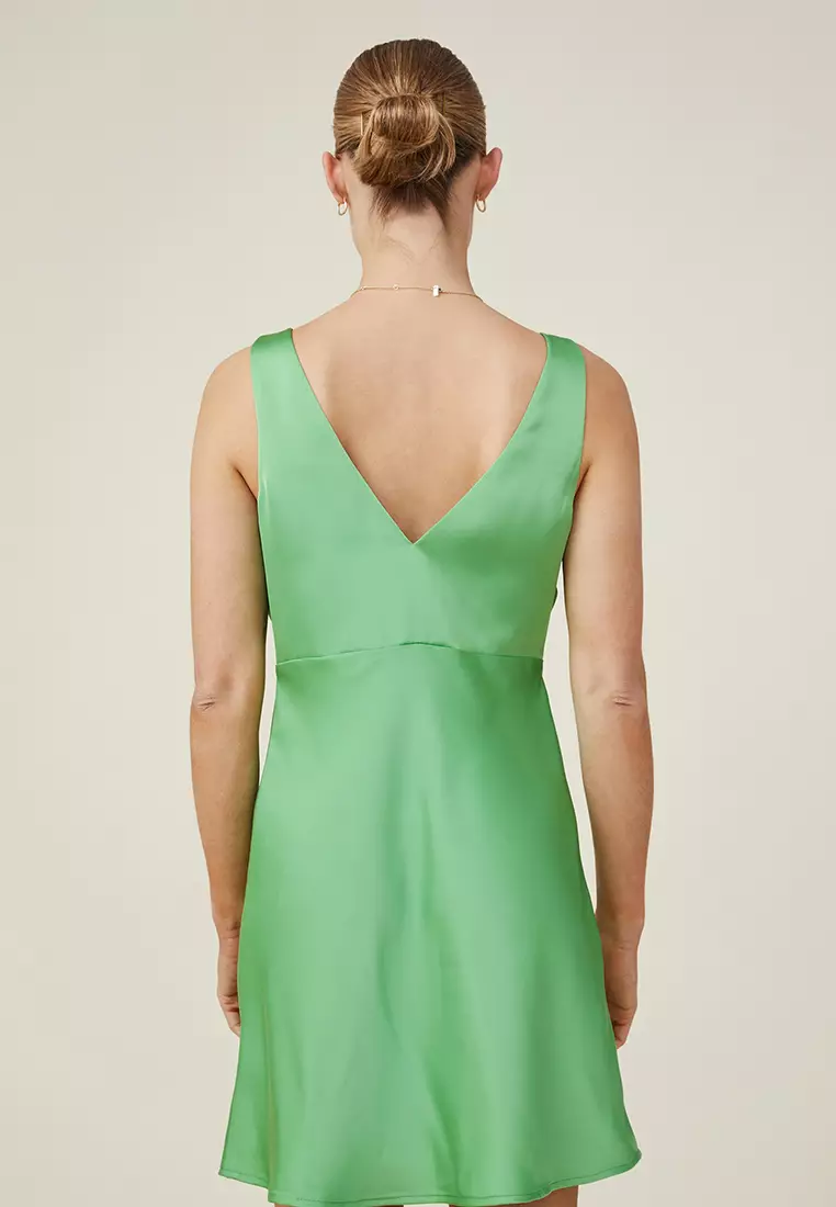 Cotton on green dress sale