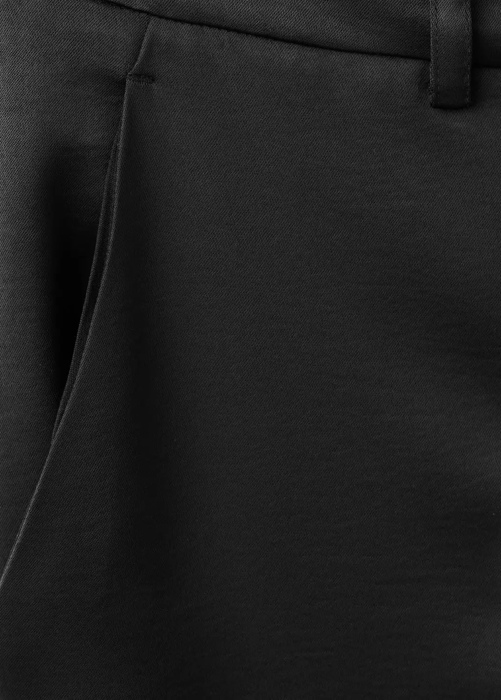 Celana straight satin