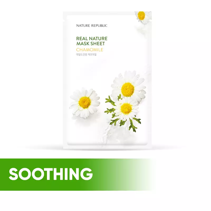 REAL NATURE CHAMOMILE MASK SHEET