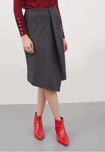 Jual Coup Belle Daelyn Skirt Black Original  ZALORA 