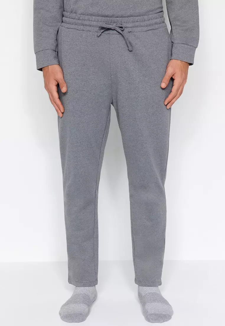Regular Fit Knitted Pajamas Set.