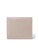 Crudo Leather Craft beige Lucidato Compact Wallet - Saffiano Nude 33F01ACAF6BCFFGS_1