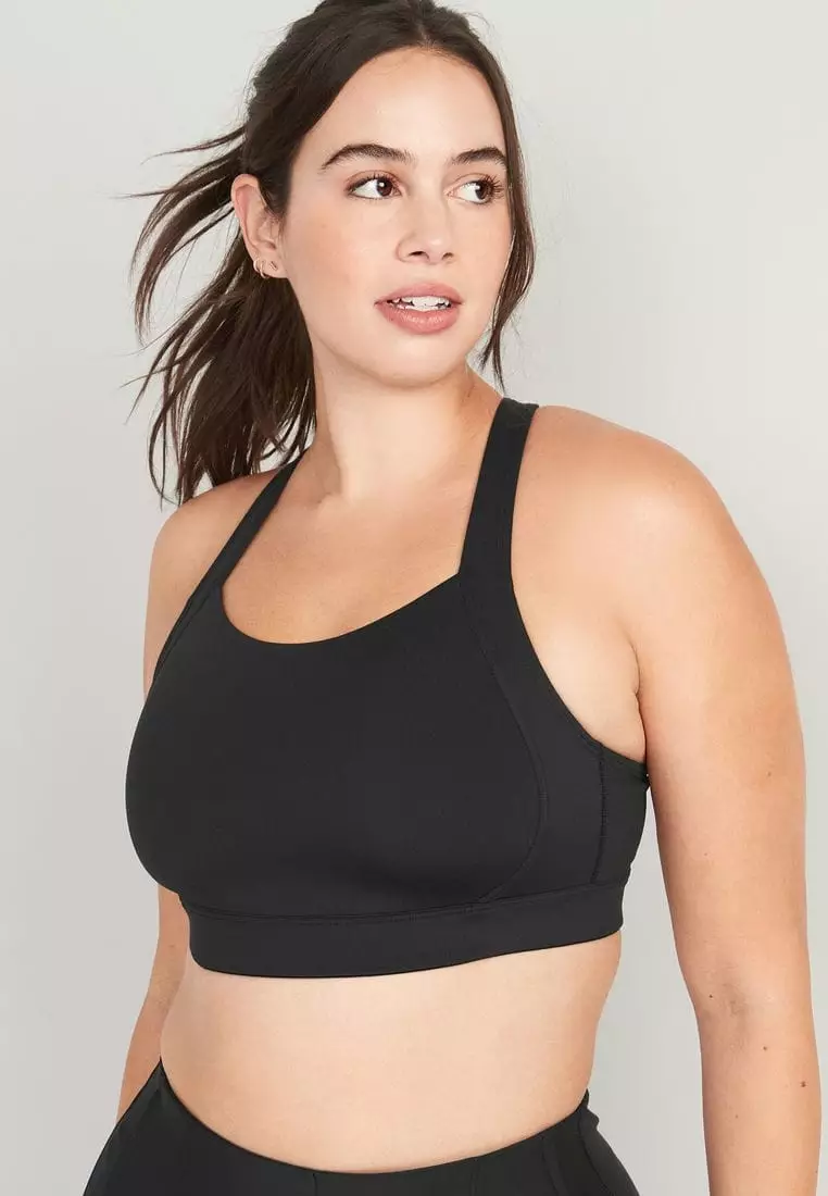 all in motion Color Block Gray Sports Bra Size XXL - 41% off