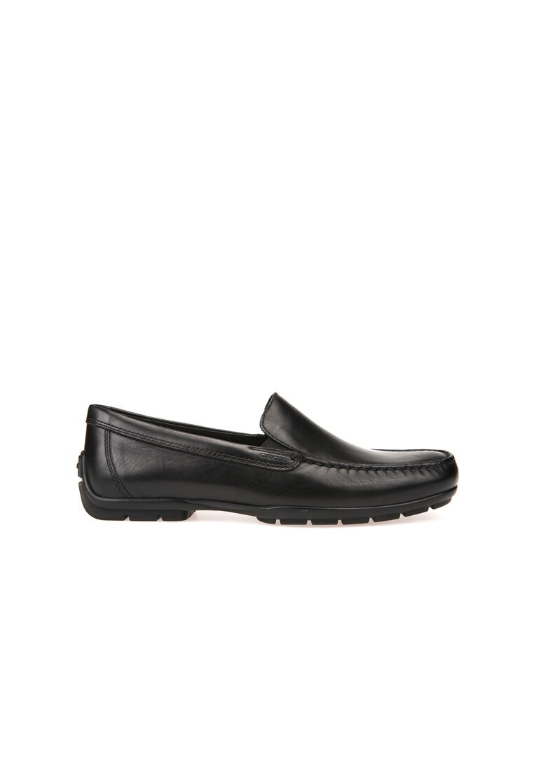 GEOX Men Moner W 2fit Leather Loafers - Black U72Q6A-00043-C9999F2