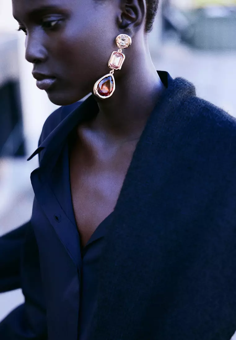 Combined Long Earrings