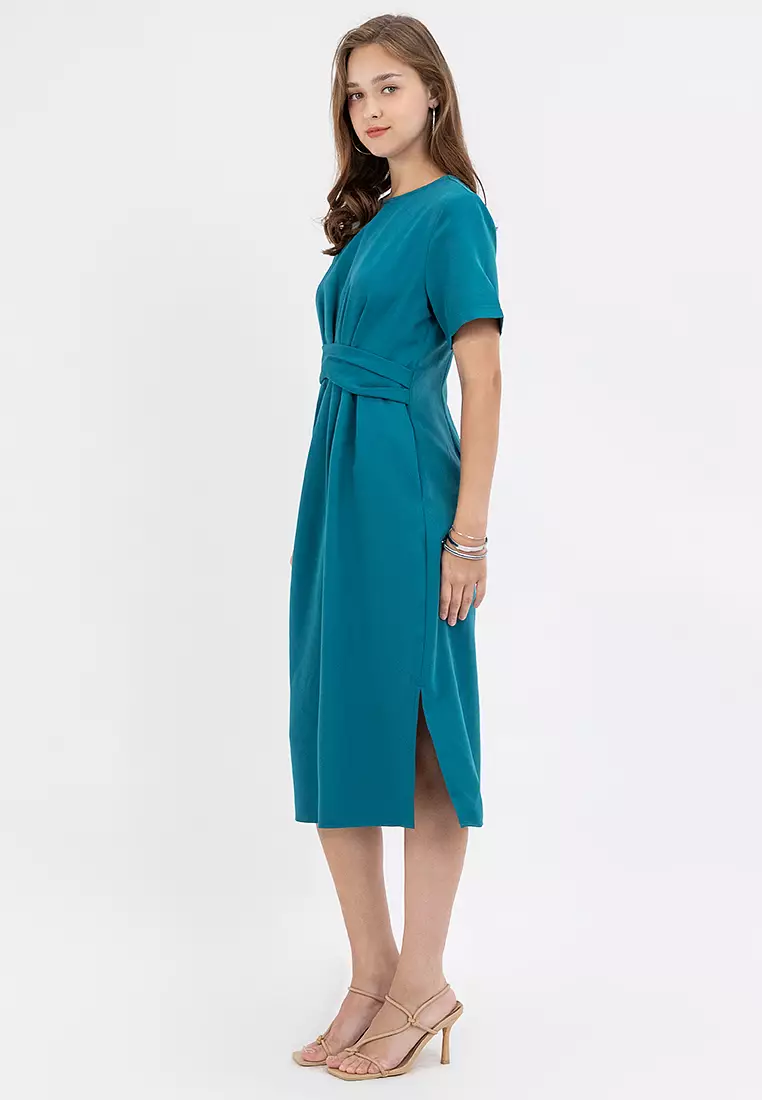 Dakota Faux Wrap Dress