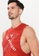Under Armour red UA Project Rock 100 Percent Tank Top 5A300AA4E5315FGS_6
